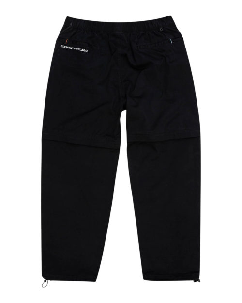 Pelago x Element Convertible Chillin Pant Flint Black M