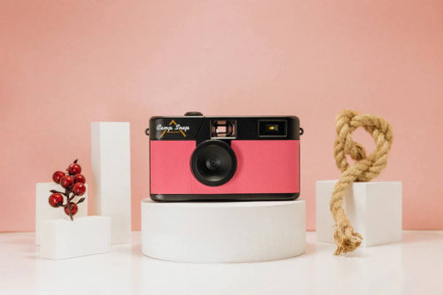 V103B Camera Flamingo Pink