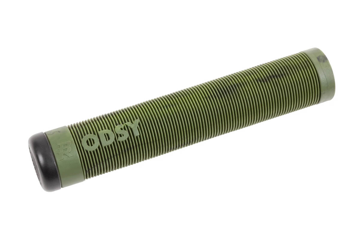 Broc Grips Army Green/Black Swirl