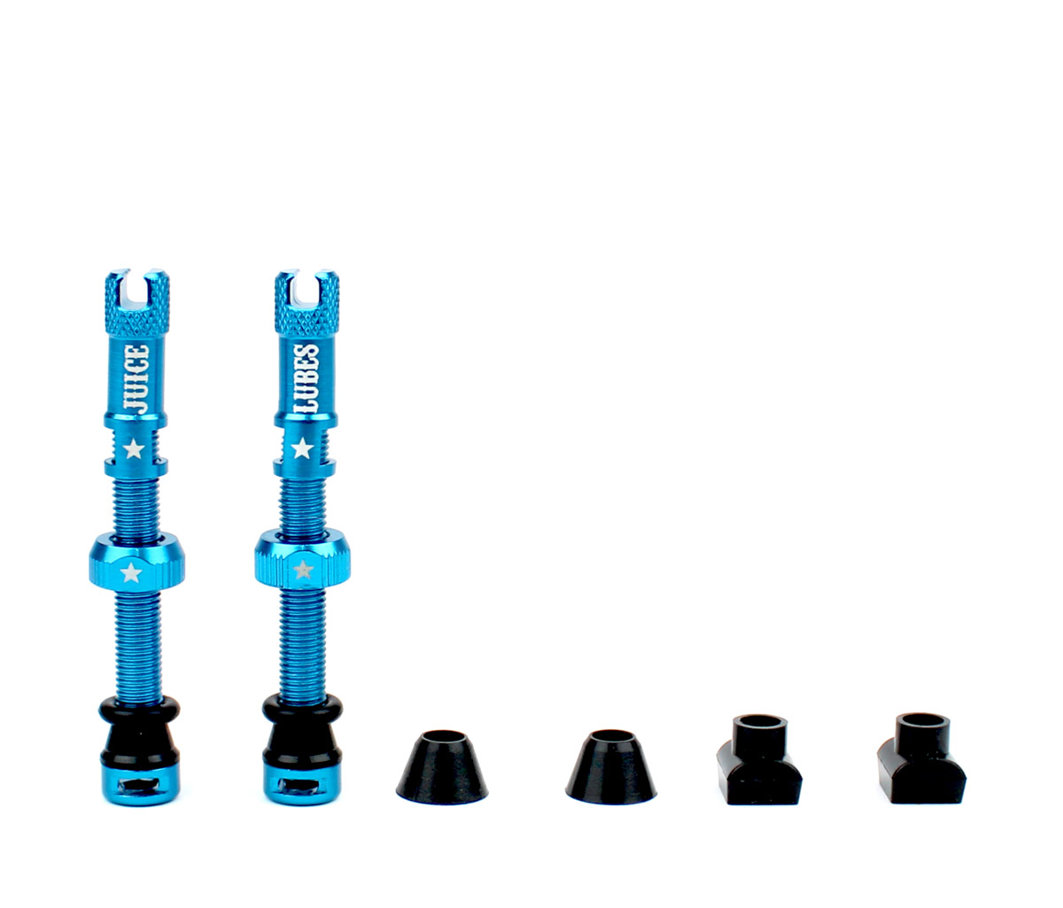 Tubeless Valves 65mm Teal