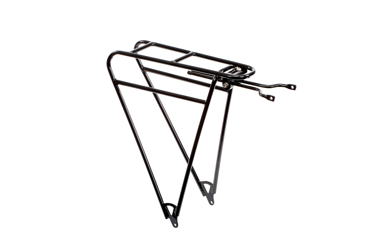 Commuter Rear Rack Stainless Black