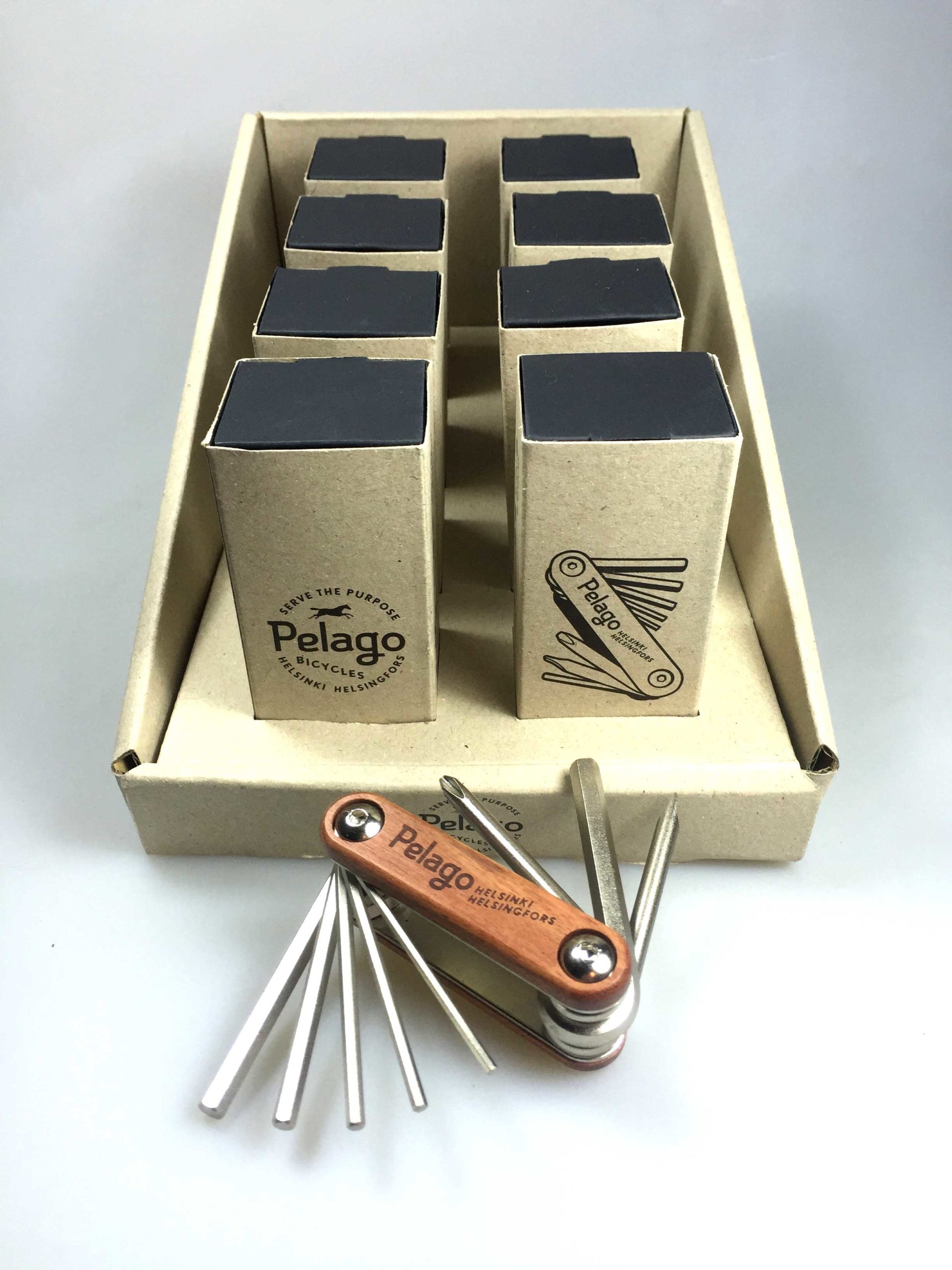 Wooden Multitool 8 POS - 8 Pieces