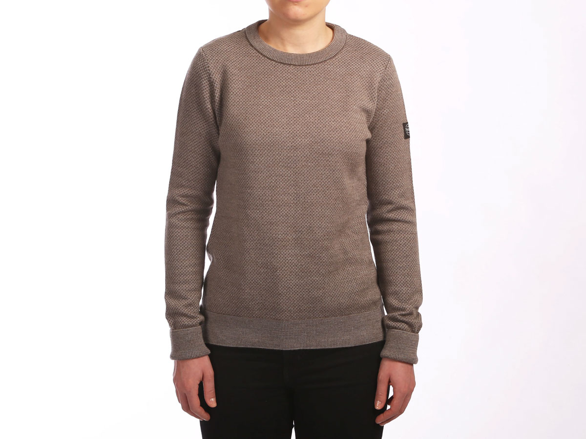Women’s Merino Sweater Taupe S