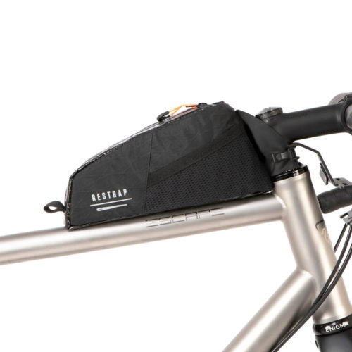 Race Top Tube Bag Short Black