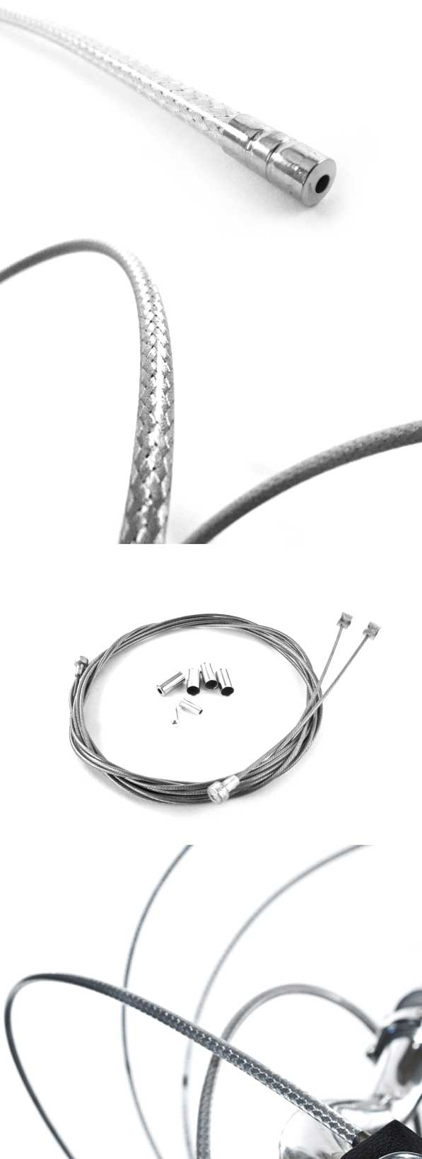 Metallic Braid Brake Cable Kits