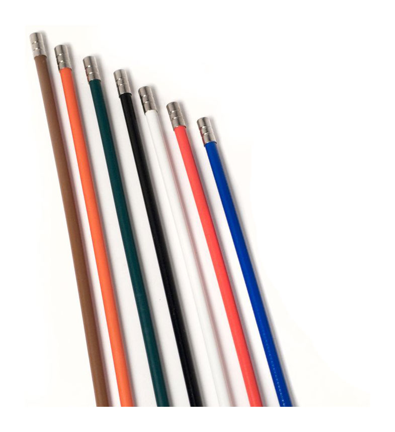 Coloured Derailleur Cable Kits White