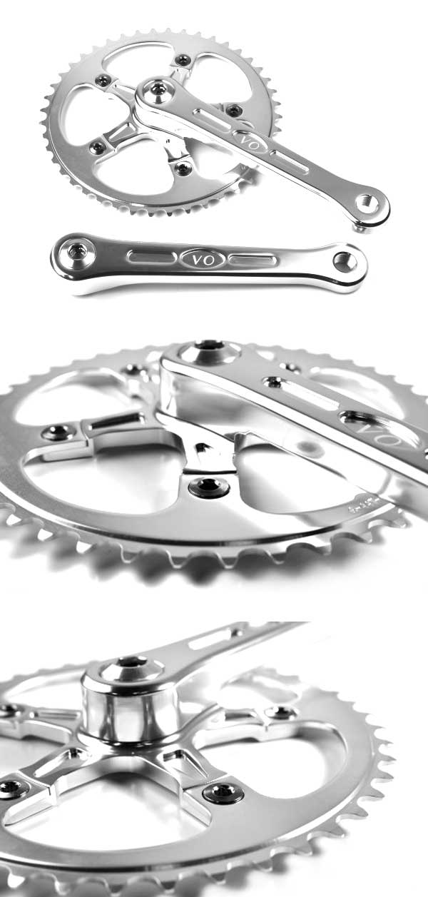 Grand Cru Fluted Single Crankset MK2 165mm