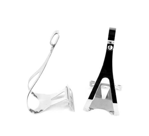 Stainless Steel Toe Clips - Medium