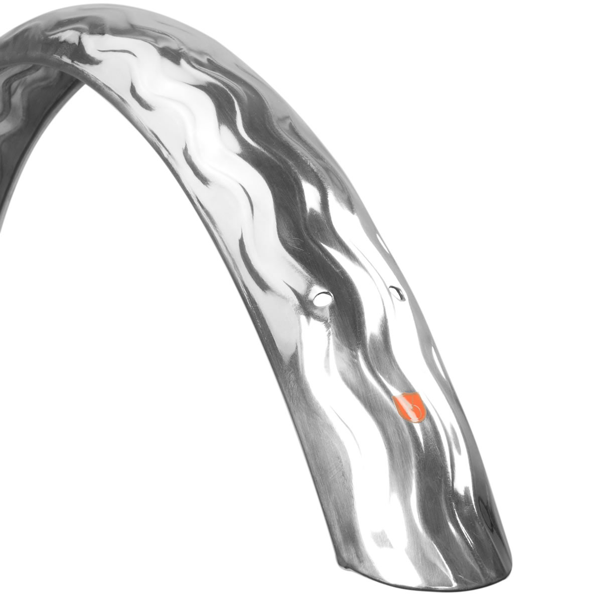 650b Wavy Fenders Silver
