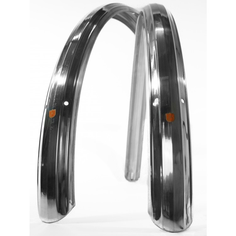 650b Zeppelin 52mm Fenders Silver