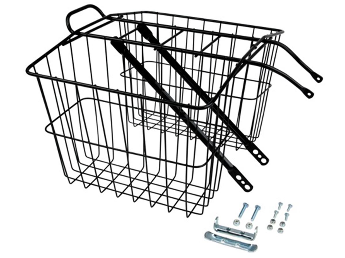 520 Rear Carrier Basket Black