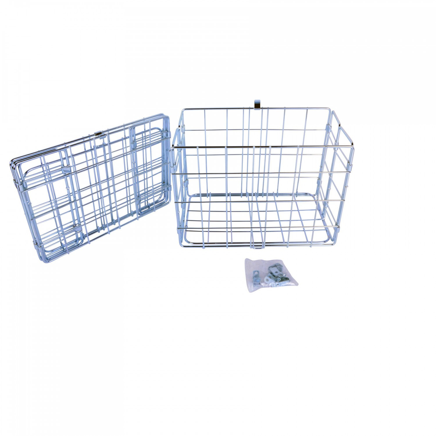 582 Rear Folding Basket Plated