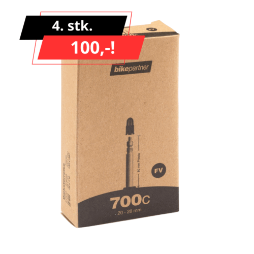 Bikepartner Slange 700x20-28C FV80 (Uden Gevind)