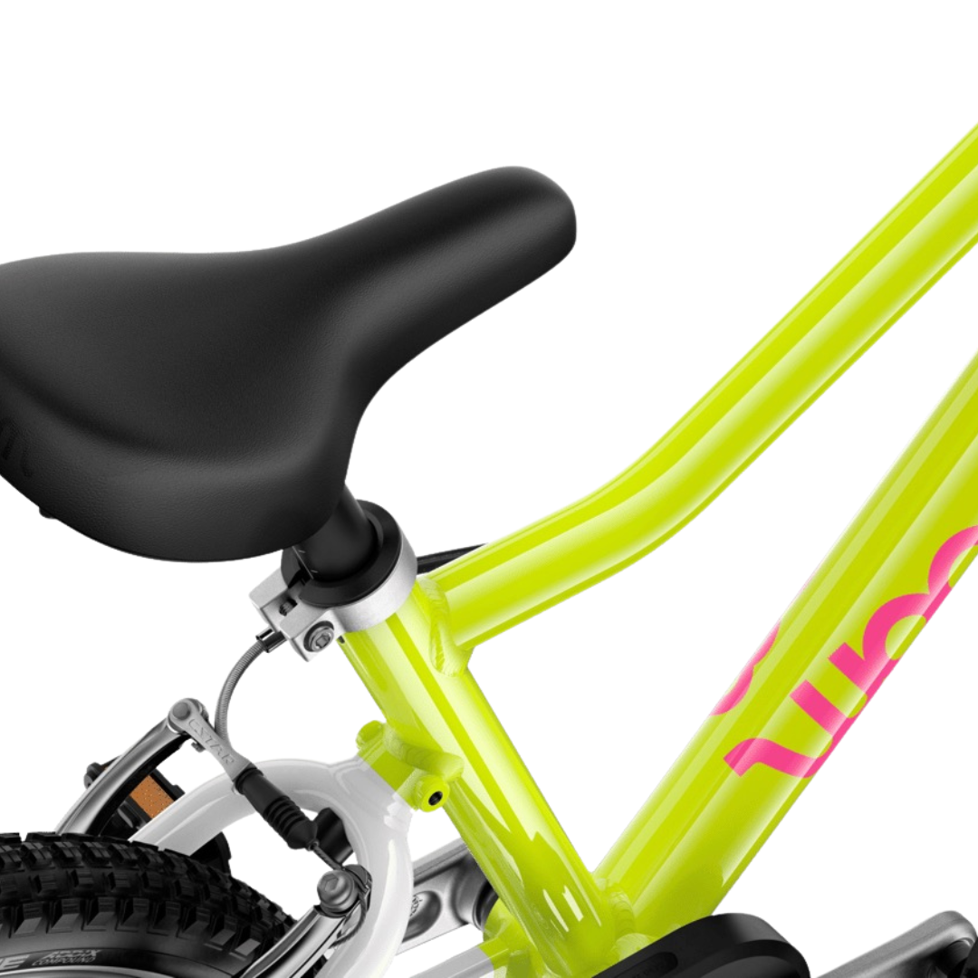 Woom GO 2 Neon Lime Limited Edition Børnecykel - Billede 6