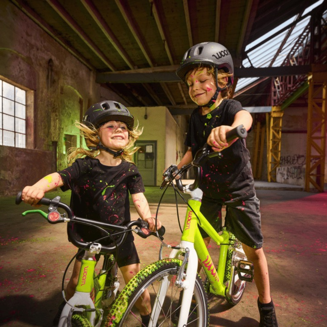 Woom GO 2 Neon Lime Limited Edition Børnecykel - Billede 10