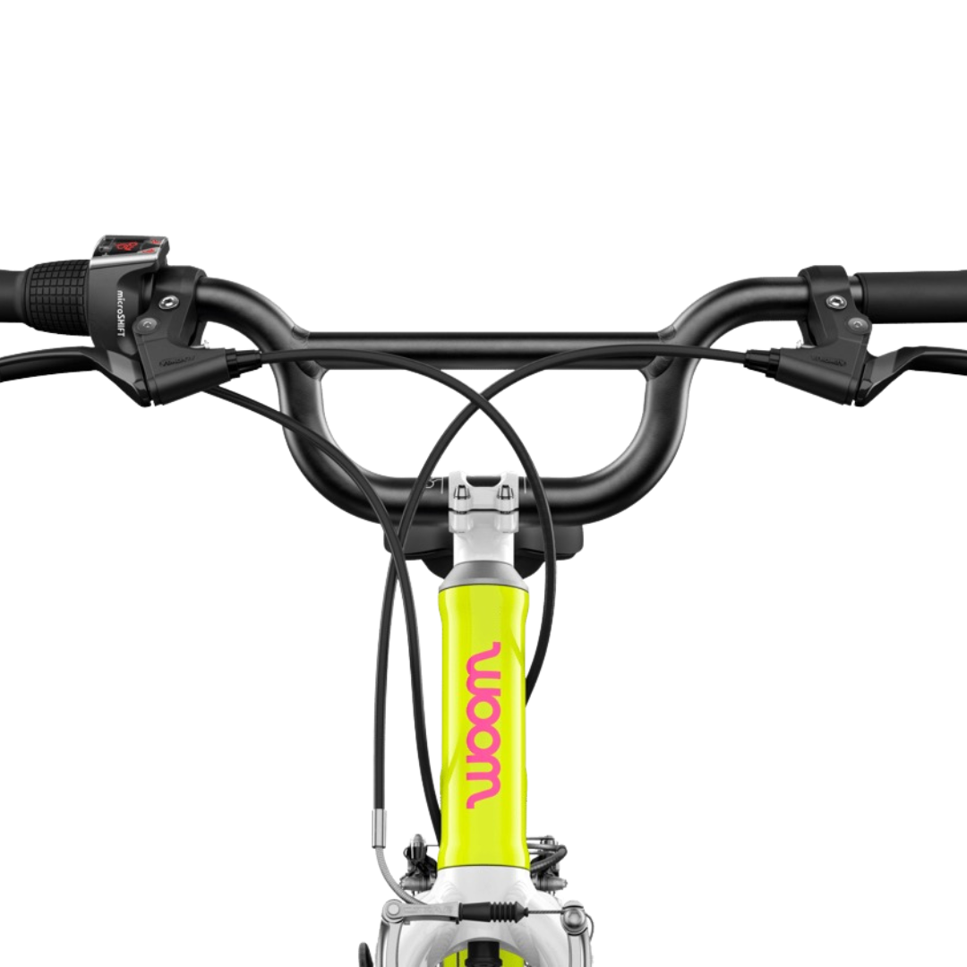 Woom GO 4 Neon Lime Limited Edition Børnecykel - Billede 5