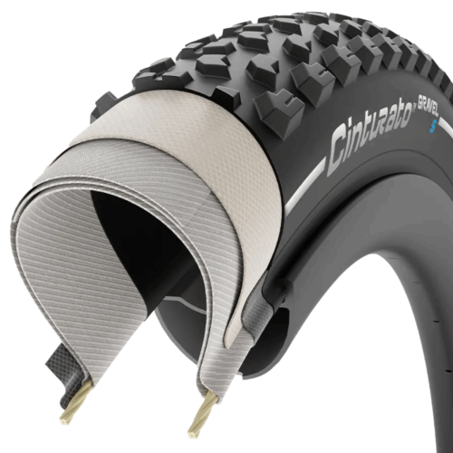 Pirelli Cinturato Gravel S Foldedæk - Classic - Billede 4