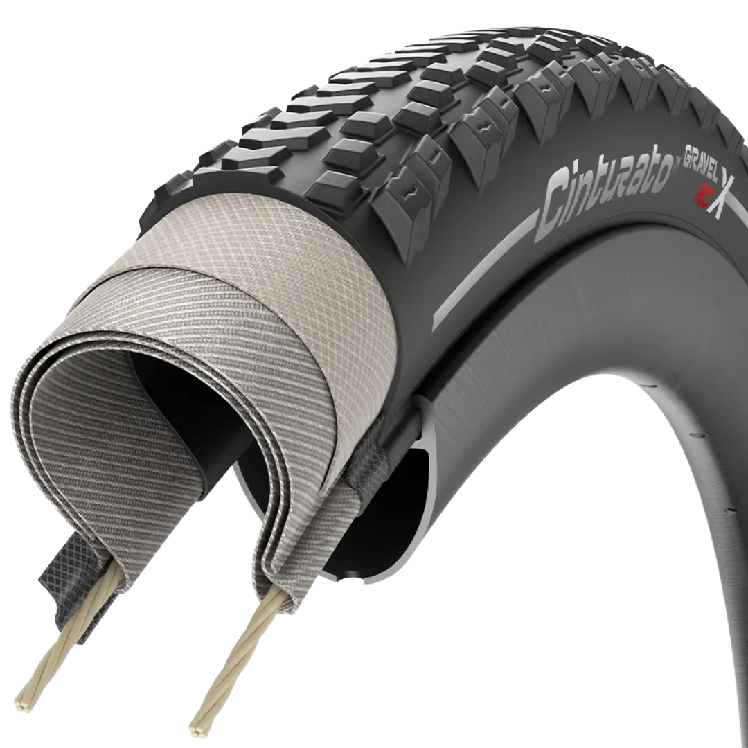 Pirelli Cinturato Gravel RC-X Foldedæk - Classic - Billede 4