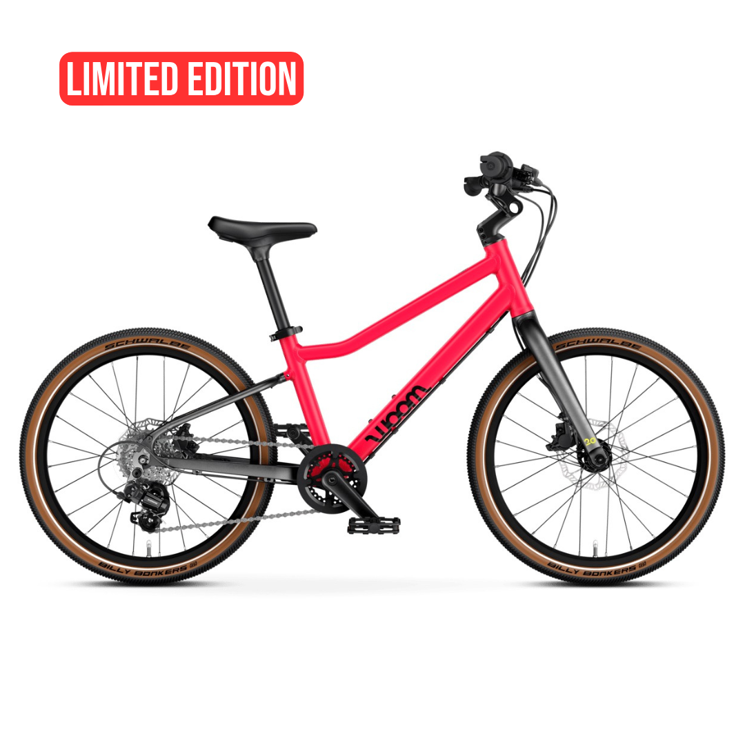 Woom Explore 4 Neon Pink Limited Edition Cykel