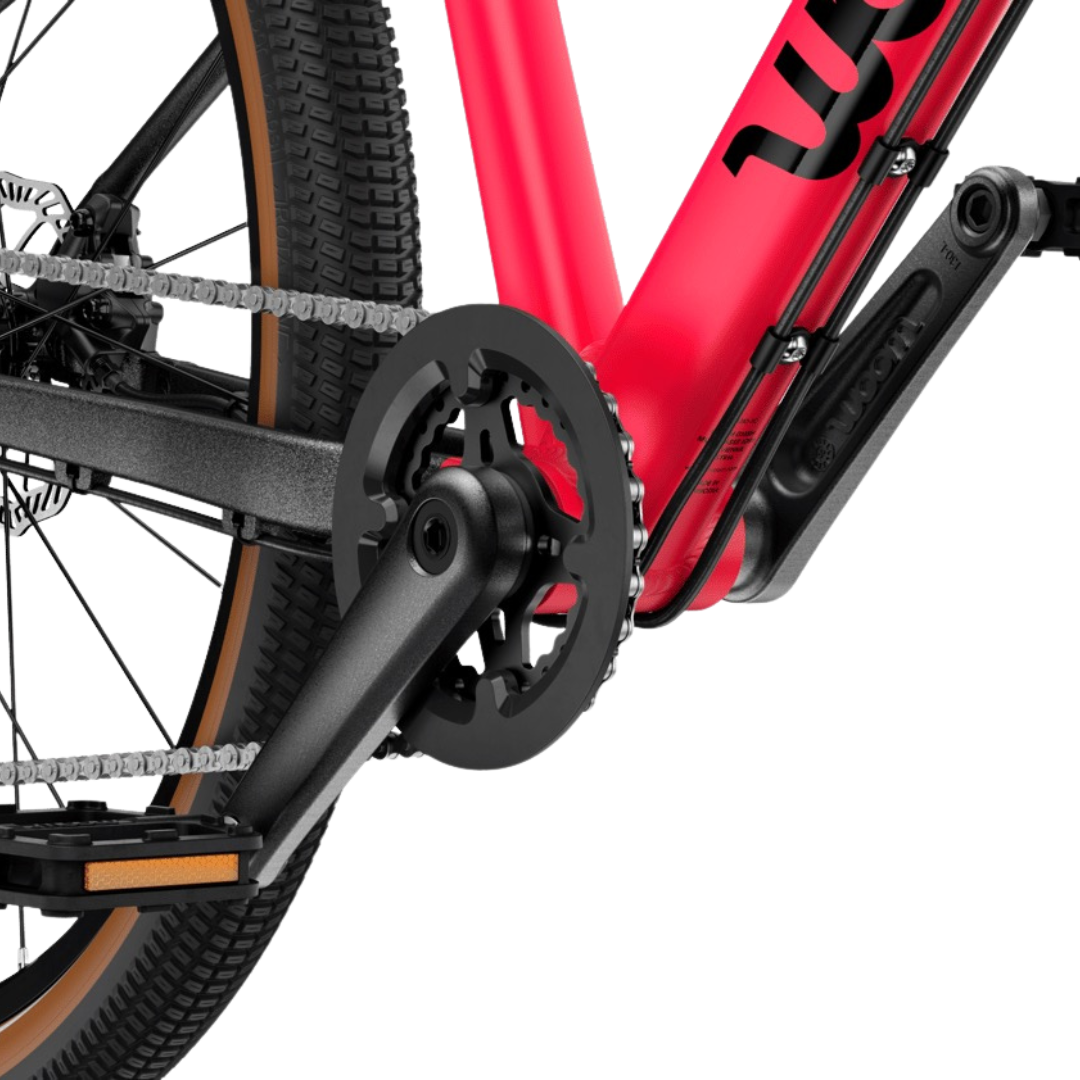 Woom Explore 6 Neon Pink Limited Edition Cykel - Billede 5