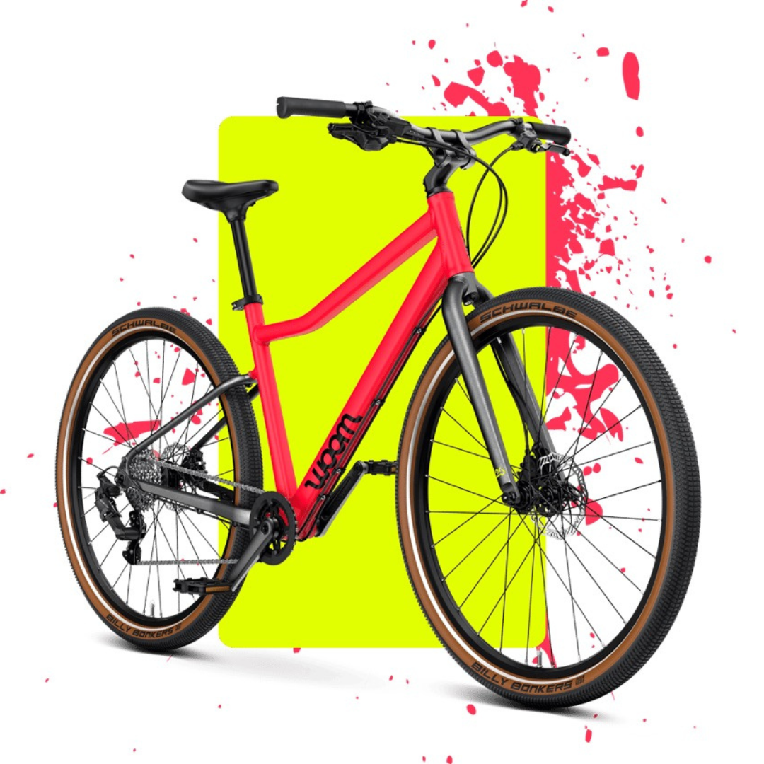Woom Explore 6 Neon Pink Limited Edition Cykel - Billede 2