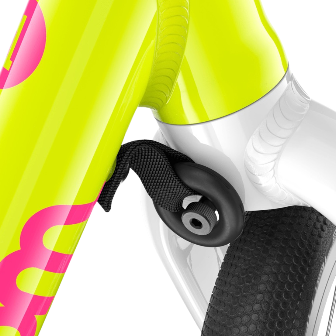 Woom GO 1 Neon Lime Limited Edition Løbecykel - Billede 3